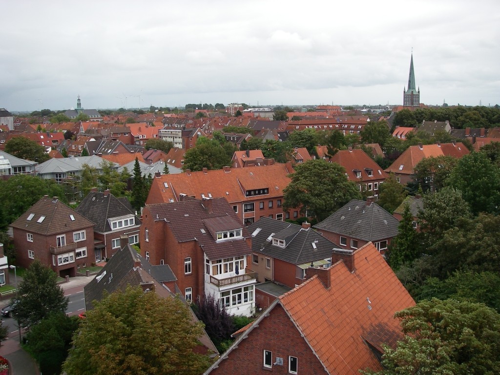 Blick vom Wasserturm - Emden