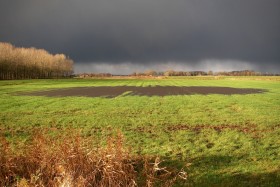 Gewitter über Barstede