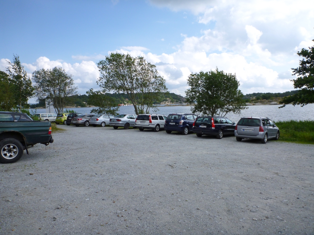 Parkplatz Almön - guter Startpunkt