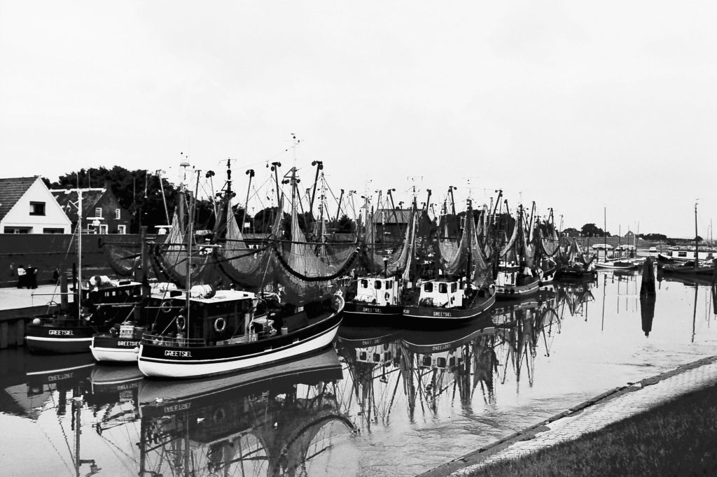 Hafen Greetsiel, ca. 1980