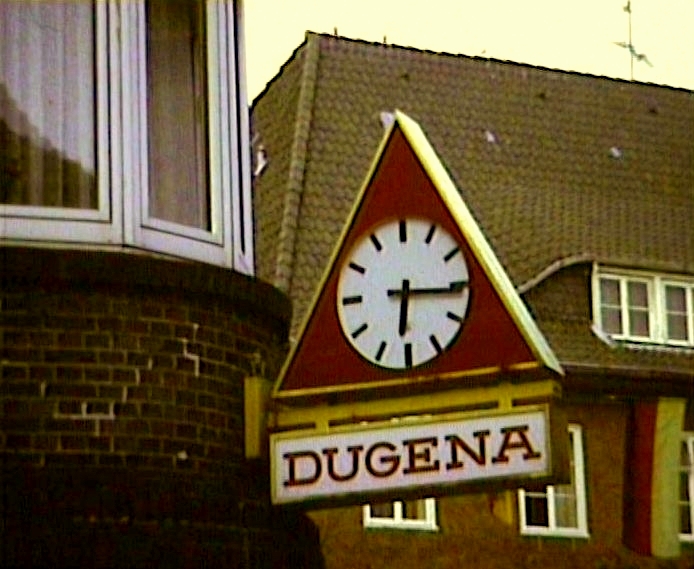 Morgens: Dugena-Uhr